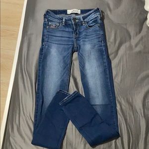 dark blue Hollister jeans